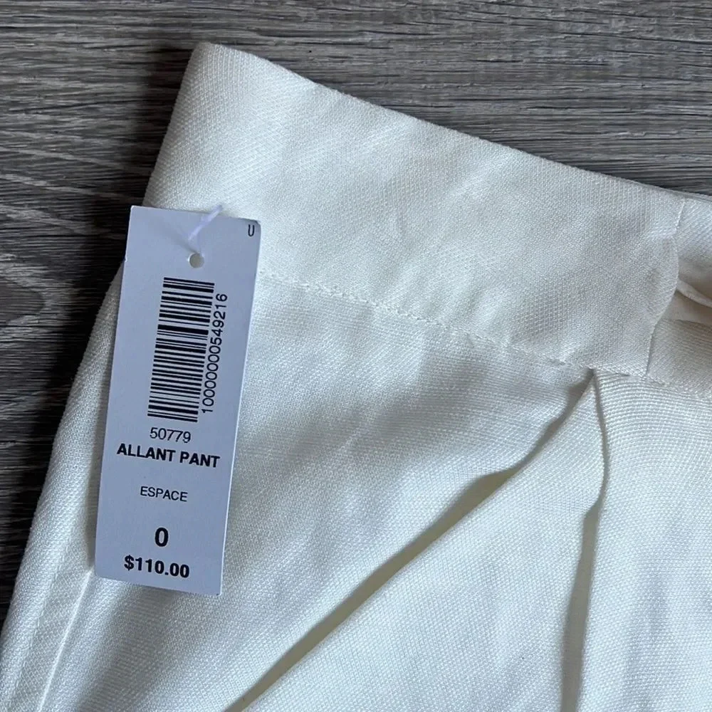 NEW Aritzia Wilfred linen blend Allant Pants